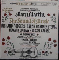 THE SOUND OF MUSIC - MARY MARTIN - ORIGINAL BROADWAY CAST (1959) - PLAK 2.EL