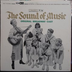THE SOUND OF MUSIC - MARY MARTIN - ORIGINAL BROADWAY CAST (1959) - PLAK 2.EL