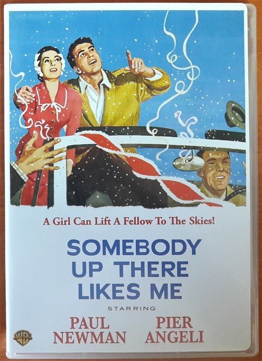 SOMEBODY UP THERE LIKES ME - PAUL NEWMAN - İNCE KUTU DVD 2.EL 1. BÖLGE TR ALTYAZI YOKTUR