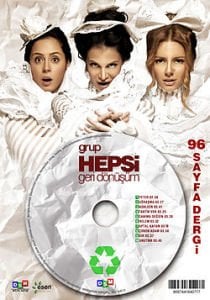 GRUP HEPSİ - GERİ DÖNÜŞÜM (2010) CD + 96 SAYFA DERGİ - SIFIR