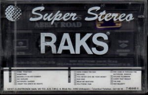 BEATLES - ABBEY ROAD - SIFIR KASET - EMI KENT MADE IN TURKEY
