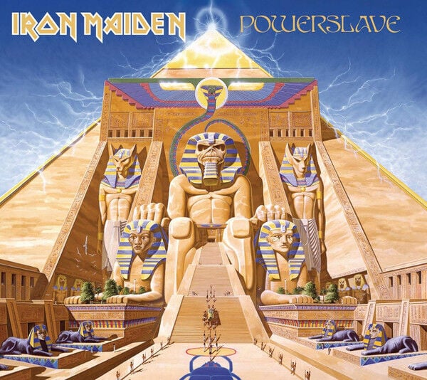 IRON MAIDEN – POWERSLAVE (1984) - CD REMASTERED 2019 REISSUE DIGIPAK AMBALAJINDA SIFIR
