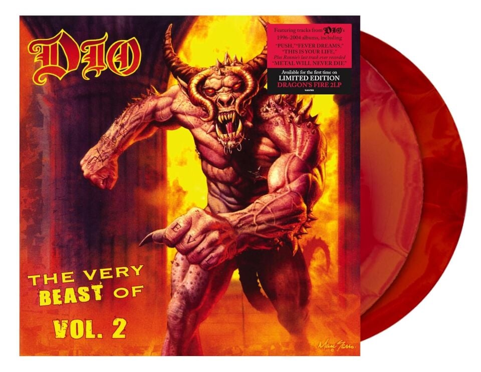 DIO - THE VERY BEAST OF DIO VOL 2 (2012) - 2xLP 2025 COLOURED LIMITED EDITION SIFIR PLAK