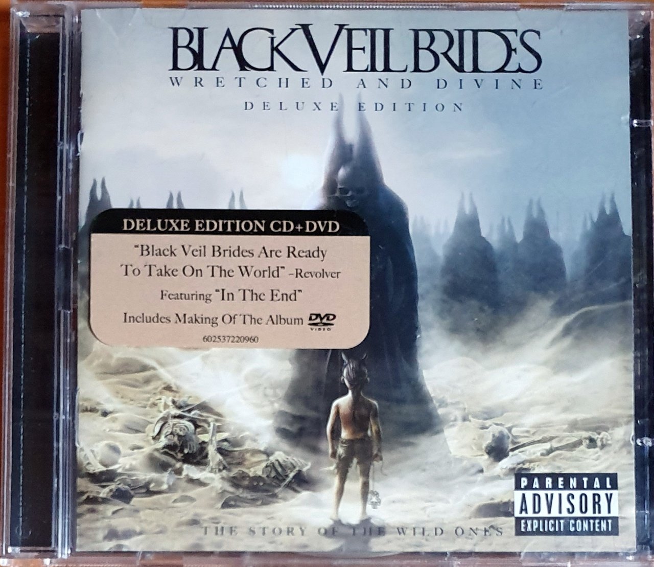 BLACK VEIL BRIDES - WRETCHED AND DIVINE / DELUXE EDITION (2013) - CD+DVD 2.EL