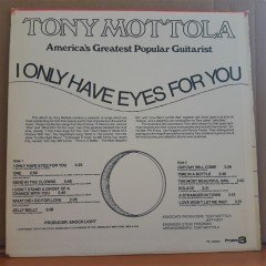 TONY MOTTOLA - I ONLY HAVE EYES FOR YOU (1975) - LP 2.EL PLAK