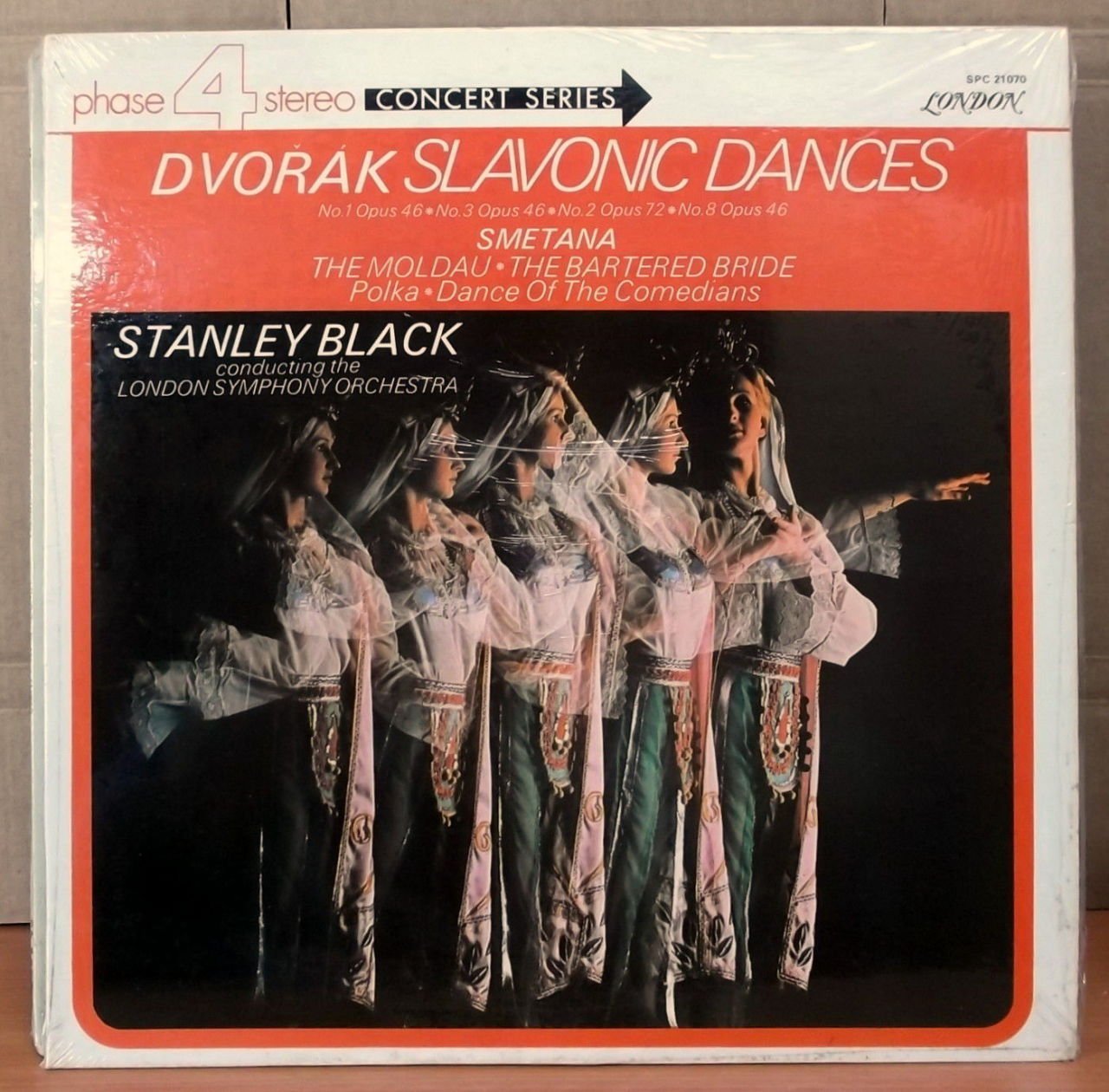 DVORAK SMETANA Conduct. STANLEY BLACK LP 2.EL
