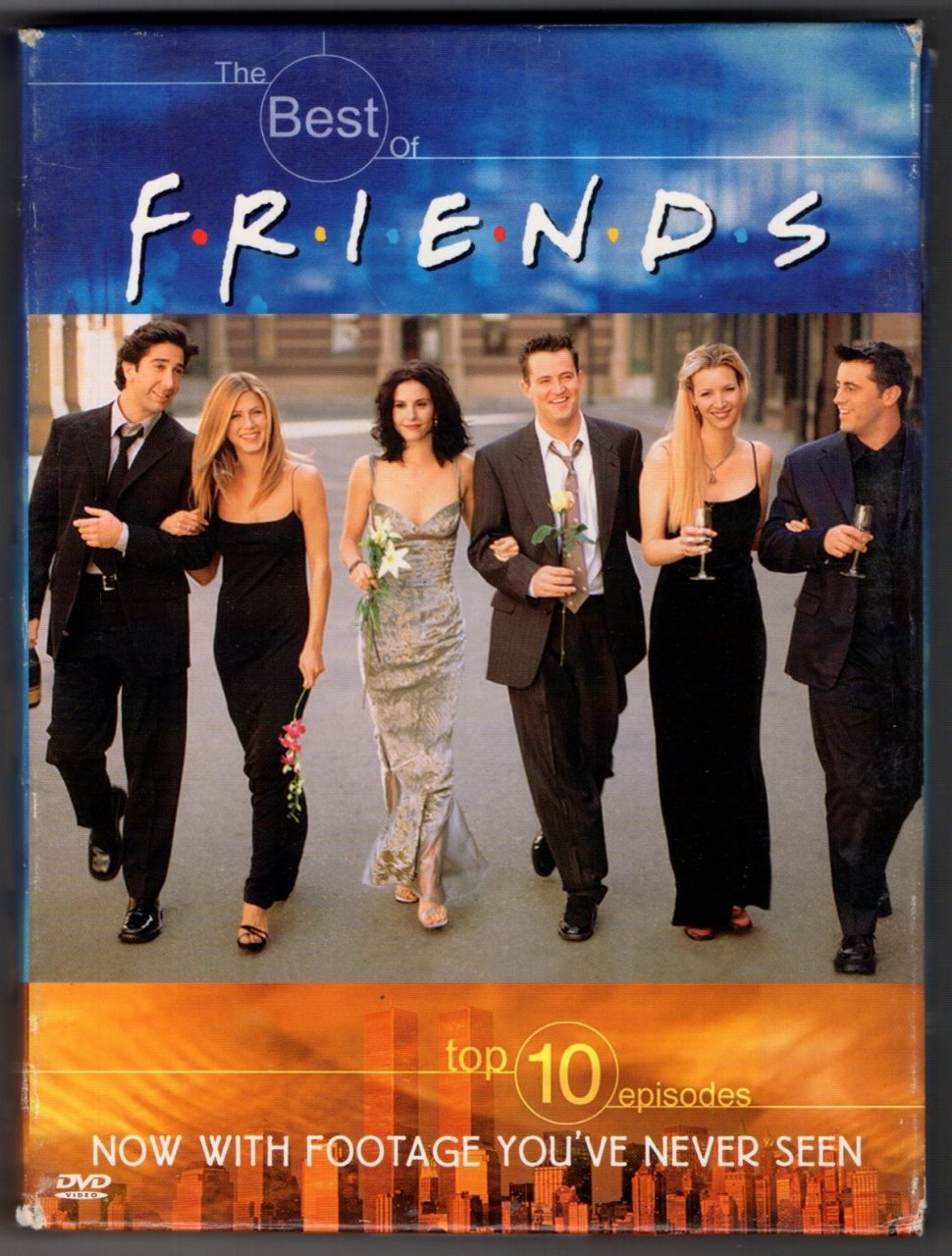 FRIENDS The BEST OF TOP 10 EPISODES - SNAPCASE 2DVD 2.EL 1. BÖLGE TR ALTYAZI YOKTUR