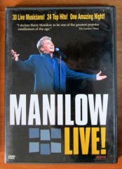 BARRY MANILOW - MANILOW LIVE! DVD 2.EL