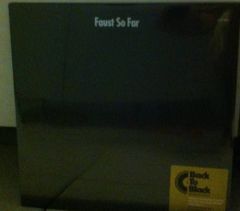 FAUST - SO FAR 180 GRAM LP SFR