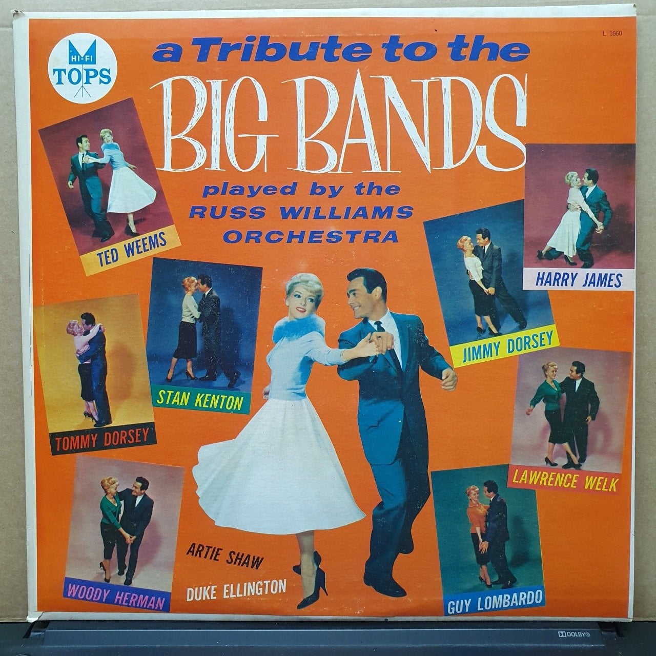RUSS WILLIAMS ORCHESTRA - A TRIBUTE TO THE BIG BANDS (1959) - LP 2.EL PLAK