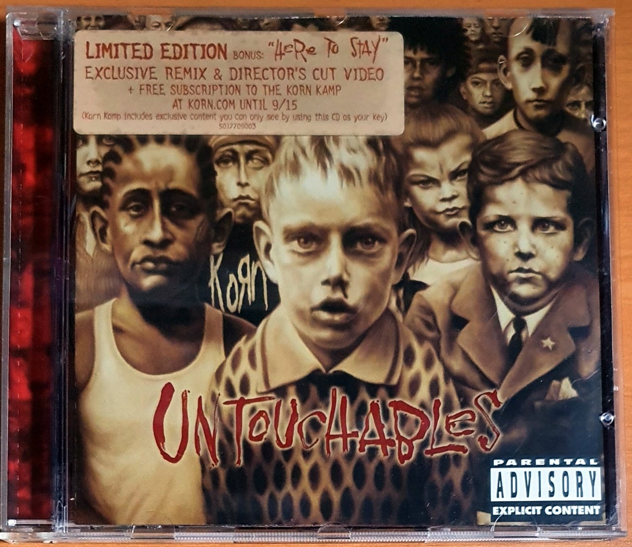 KORN - UNTOUCHABLES (2002) - CD 2.EL