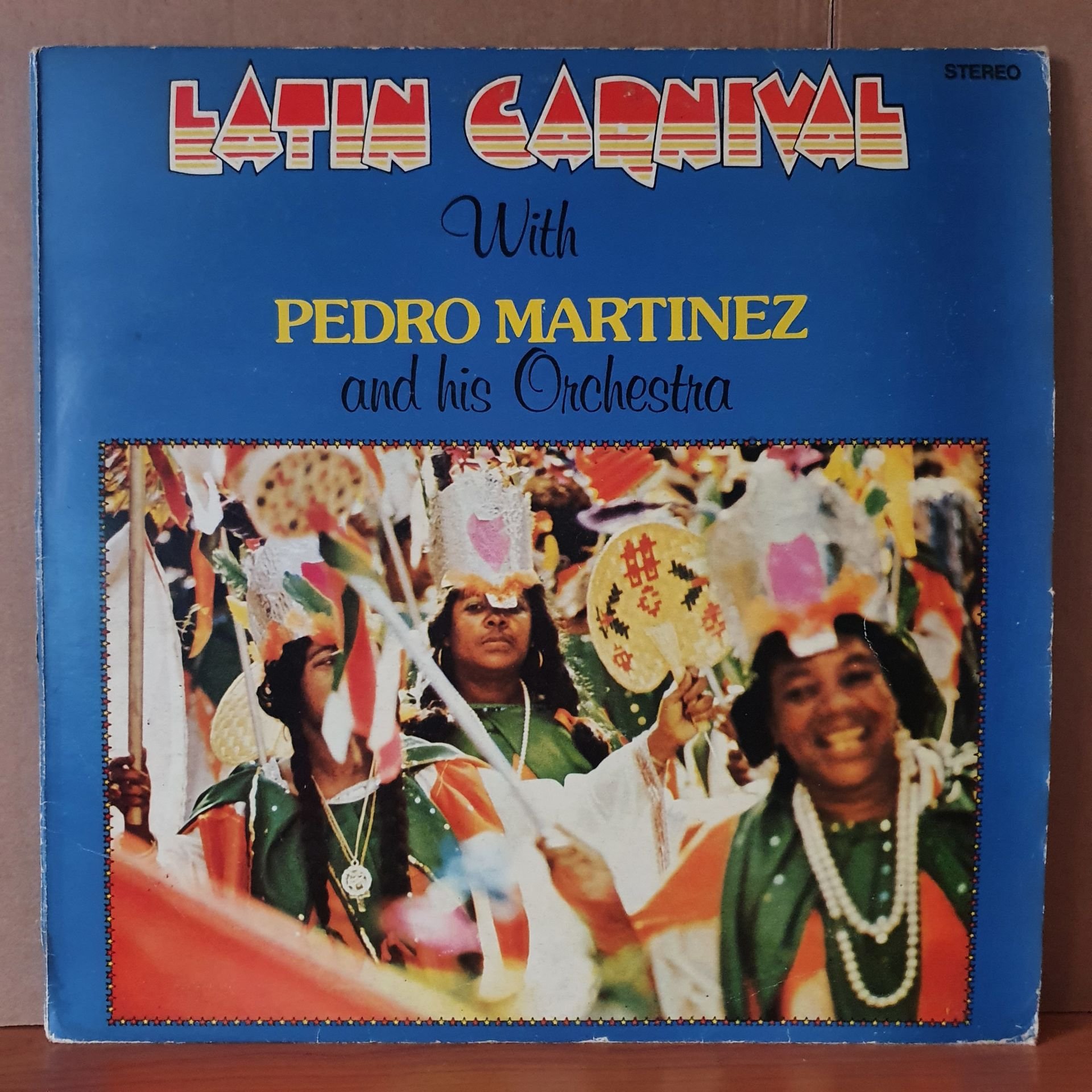 LATIN CARNIVAL WITH PEDRO MARTINEZ AND HIS ORCHESTRA - LP YERLİ BASKI 2.EL PLAK