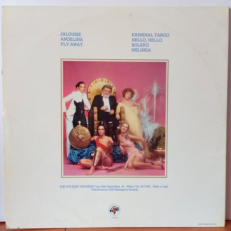 PIERO – WELCOME PIERO (1978) - LP 2.EL PLAK