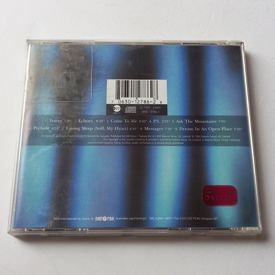 VANGELIS – VOICES (1995) - CD 2.EL