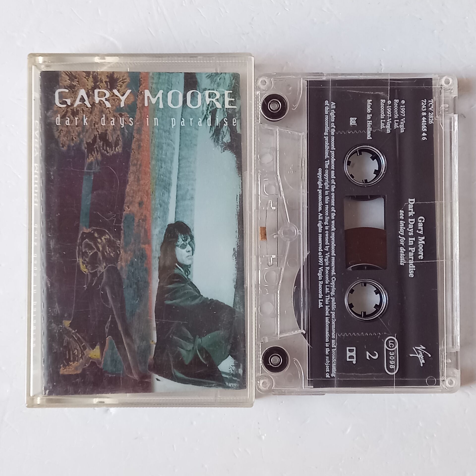 GARY MOORE - DARK DAYS IN PARADISE (1997) - KASET 2.EL
