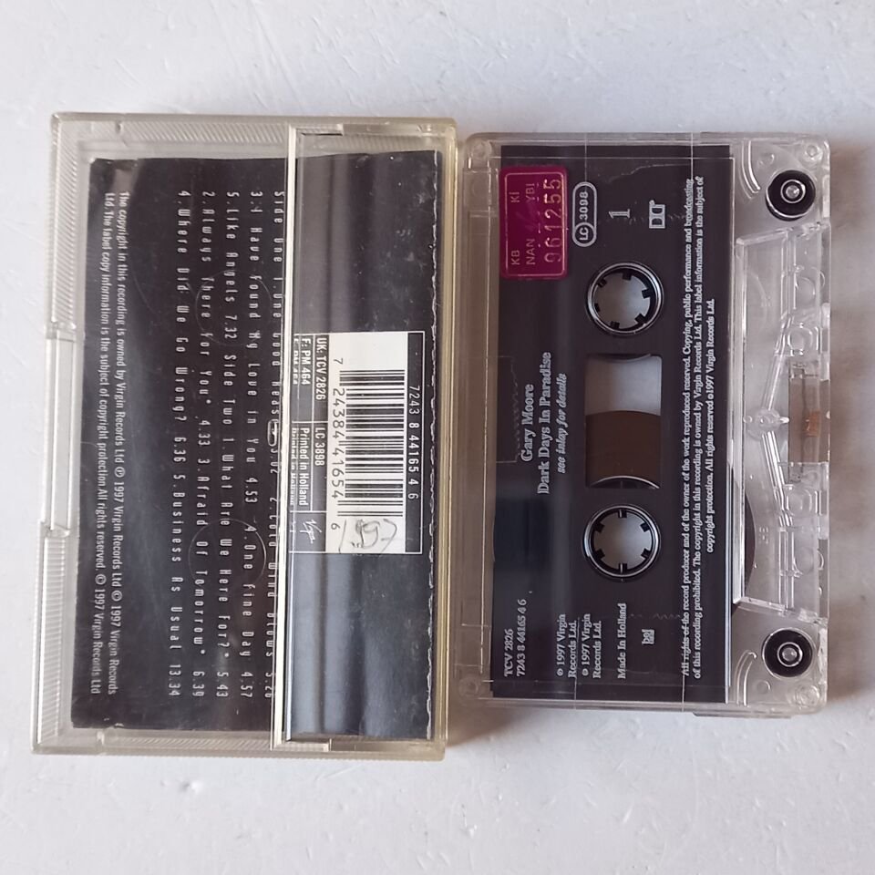 GARY MOORE - DARK DAYS IN PARADISE (1997) - KASET 2.EL