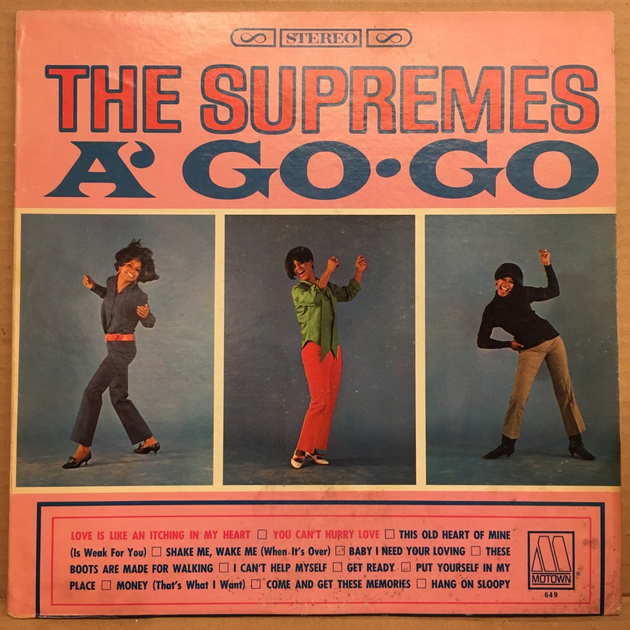 SUPREMES - A' GO-GO 1966 2.EL PLAK