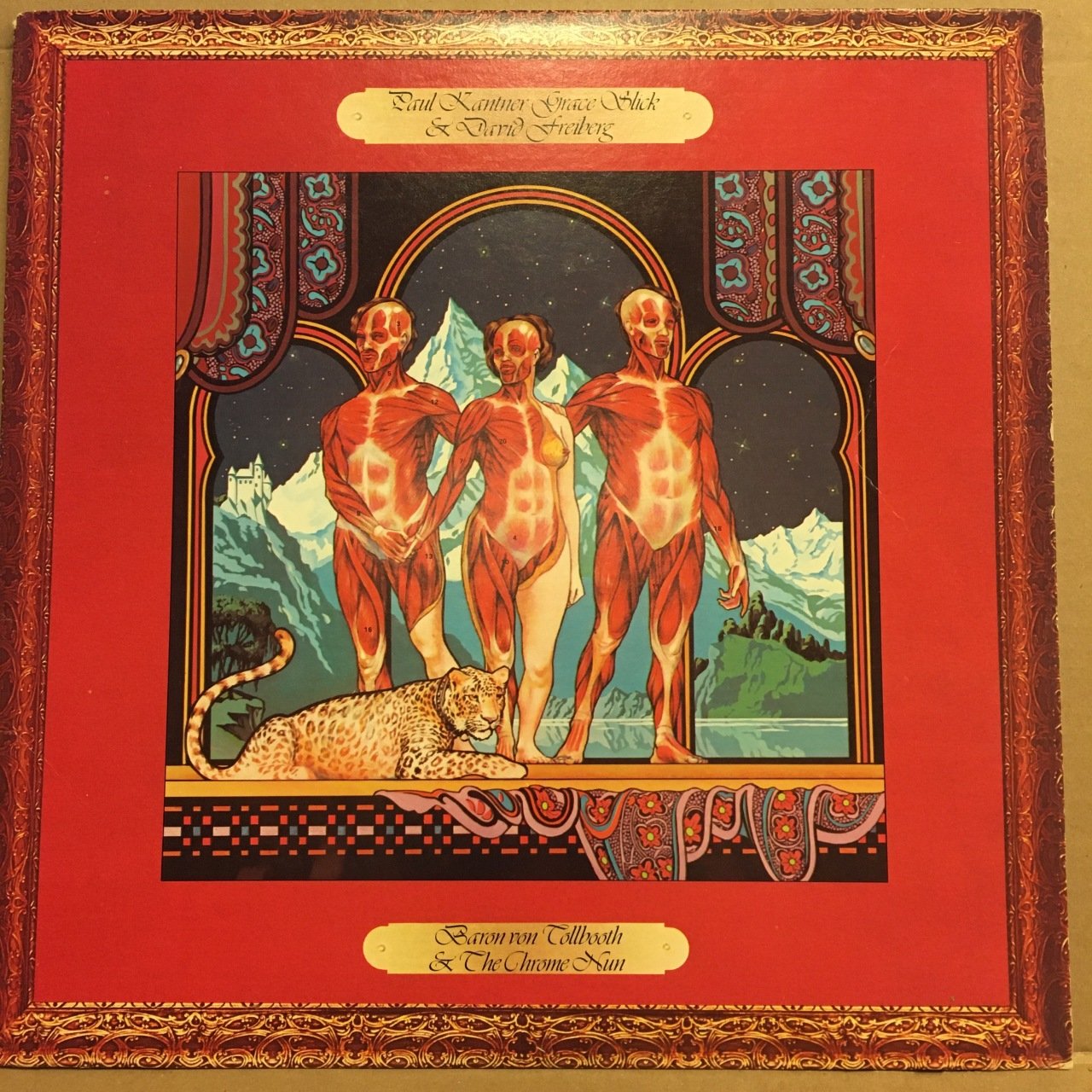 PAUL KANTNER, GRACE SLICK & DAVID FREIBERG - BARON von TOLLBOOTH & THE CHROME NUN (1973) 2.EL PLAK