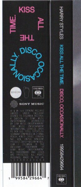 HARRY STYLES – KISS ALL THE TIME. DISCO, OCCASIONALLY. (2026) - LIMITED EDITION KASET SIFIR