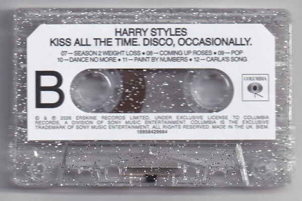 HARRY STYLES – KISS ALL THE TIME. DISCO, OCCASIONALLY. (2026) - LIMITED EDITION KASET SIFIR