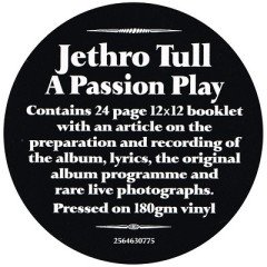 JETHRO TULL - A PASSION PLAY (1973) - LP STEVEN WILSON REMIX 2014 EDT SIFIR PLAK