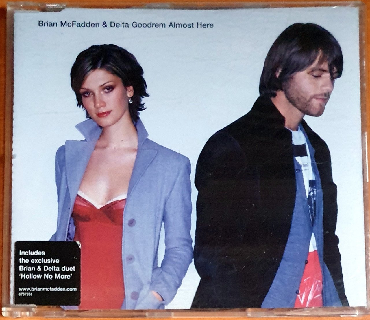BRIAN MCFADDEN & DELTA GOODREM - ALMOST HERE (2005) - CD SINGLE 2.EL