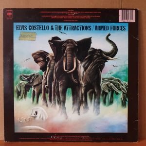 ELVIS COSTELLO & THE ATTRACTIONS - ARMED FORCES (1979) - LP 2.EL PLAK