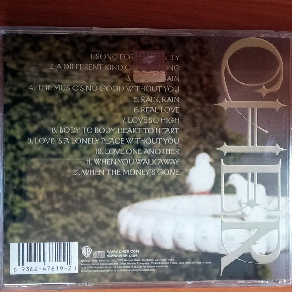 CHER – LIVING PROOF (2001) - CD 2.EL