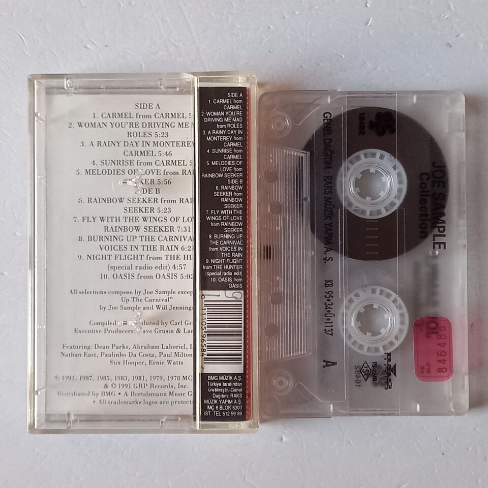 JOE SAMPLE - COLLECTION (1995) - KASET 2.EL
