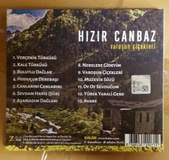 HIZIR CAMBAZ VAROŞUN ÇİÇEKLERİ CD 2016 2.EL