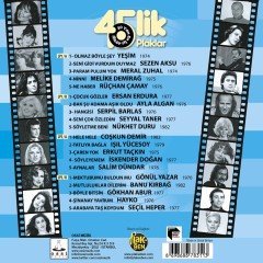 45LİK PLAKLAR - SEZEN AKSU, ERKUT TAÇKIN, NÜKHET DURU, GÖKHAN ABUR, YEŞİM, SALİM DÜNDAR, AYLA ALGAN, MERAL ZUHAL,..- 2xLP 70'LER TÜRKÇE POP SIFIR PLAK