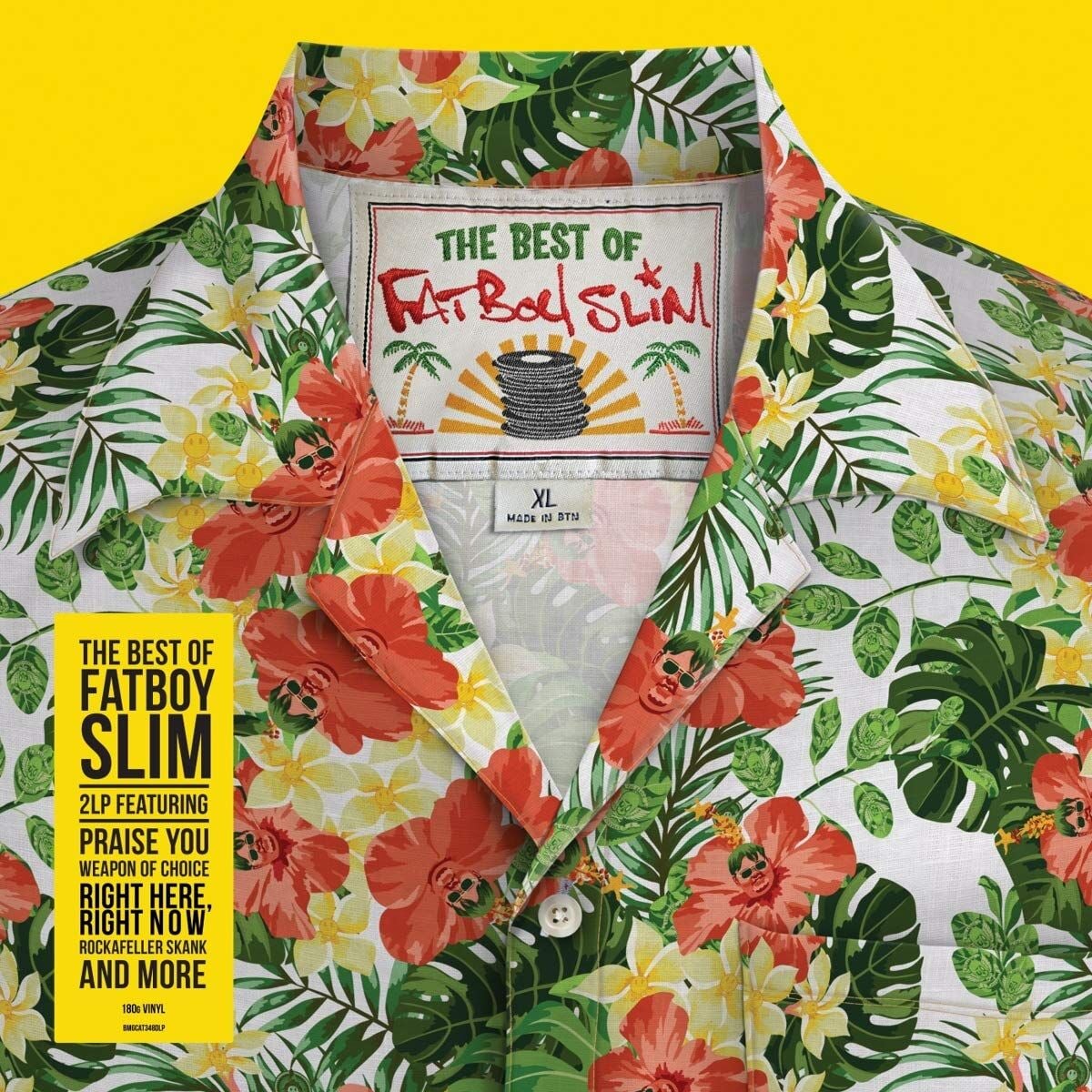 FATBOY SLIM - THE BEST OF (2019) - 2xLP COMPILATION REISSUE BIG BEAT , BREAKBEAT SIFIR PLAK