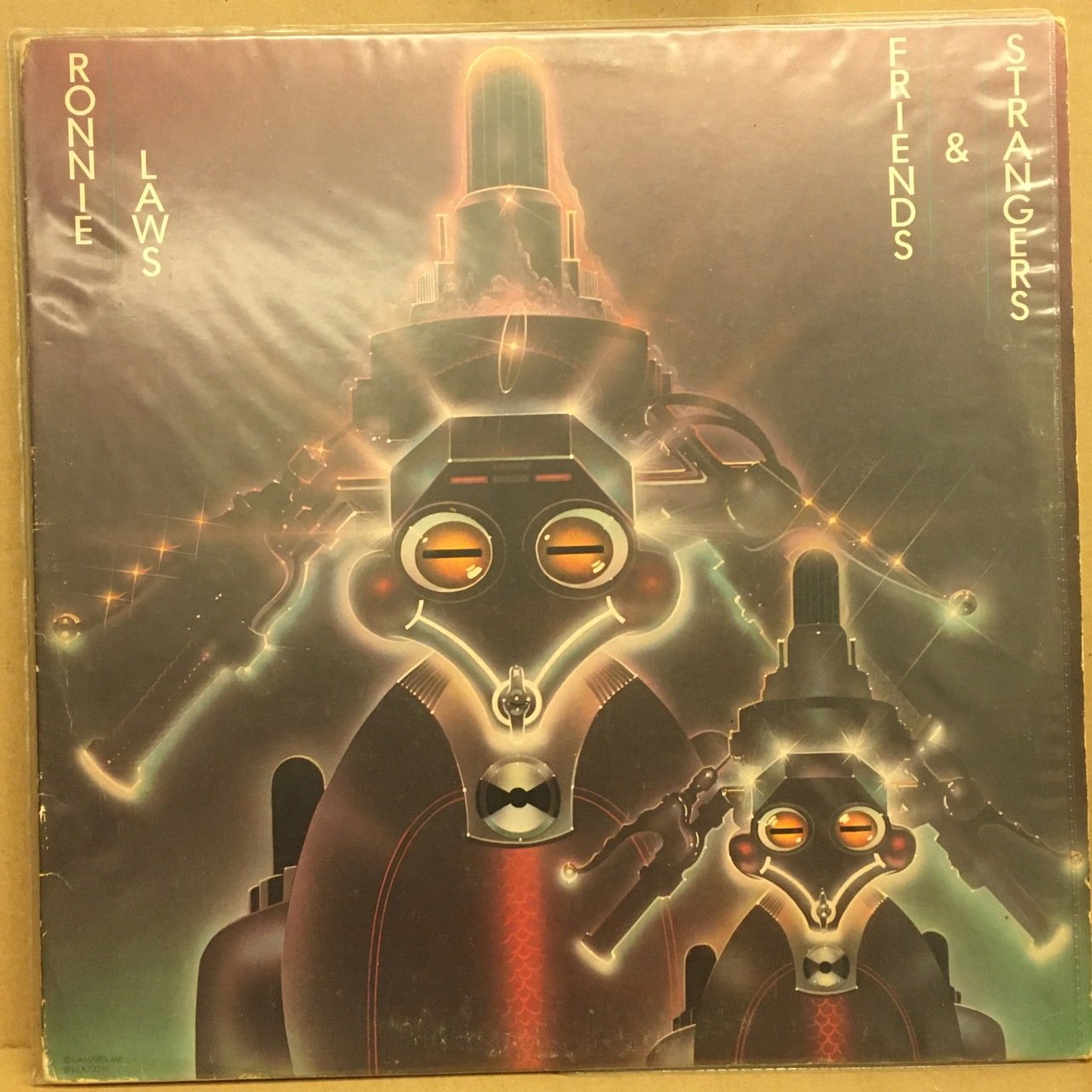 RONNIE LAWS - FRIENDS & STRANGERS 1977 2.EL PLAK