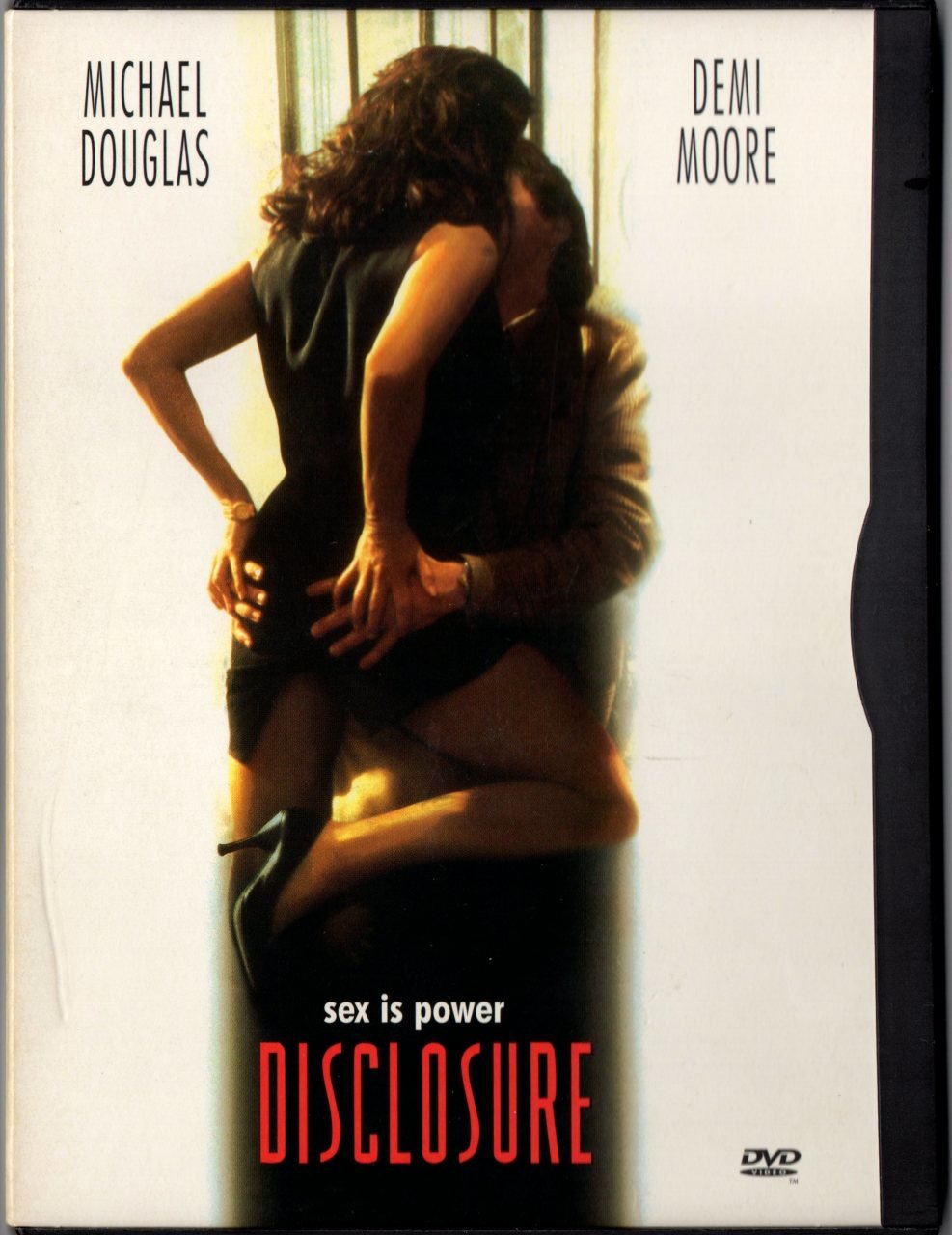 DISCLOSURE - MICHAEL DOUGLAS - DEMI MOORE - DONALD SUTHERLAND - BARRY LEVINSON - SNAPCASE DVD 2.EL