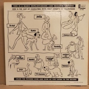 WALT DISNEY'S 101 DALMATIANS - IN STORY AND SONG (1963) - LP 2.EL PLAK