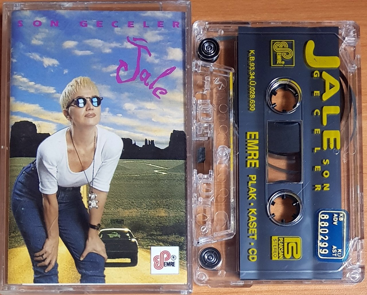 JALE - SON GECELER (1993) EMRE KASET 2.EL