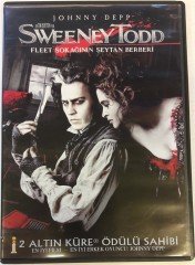 SWEENEY TODD FLEET SOKAĞININ ŞEYTAN BERBERİ - JOHNNY DEPP - HELENA BONHAM CARTER - SACHA BARON COHEN - TIM BURTON - DVD 2.EL
