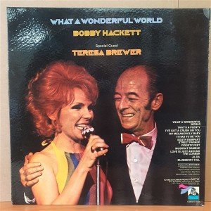 BOBBY HACKETT - WHAT A WONDERFUL WORLD (1968) - LP 2.EL PLAK