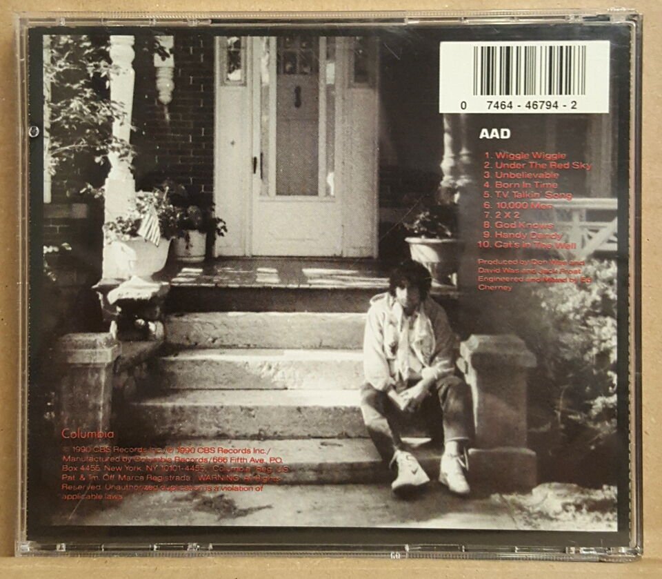 BOB DYLAN - UNDER THE RED SKY (1990) - CD MADE IN USA 2.EL