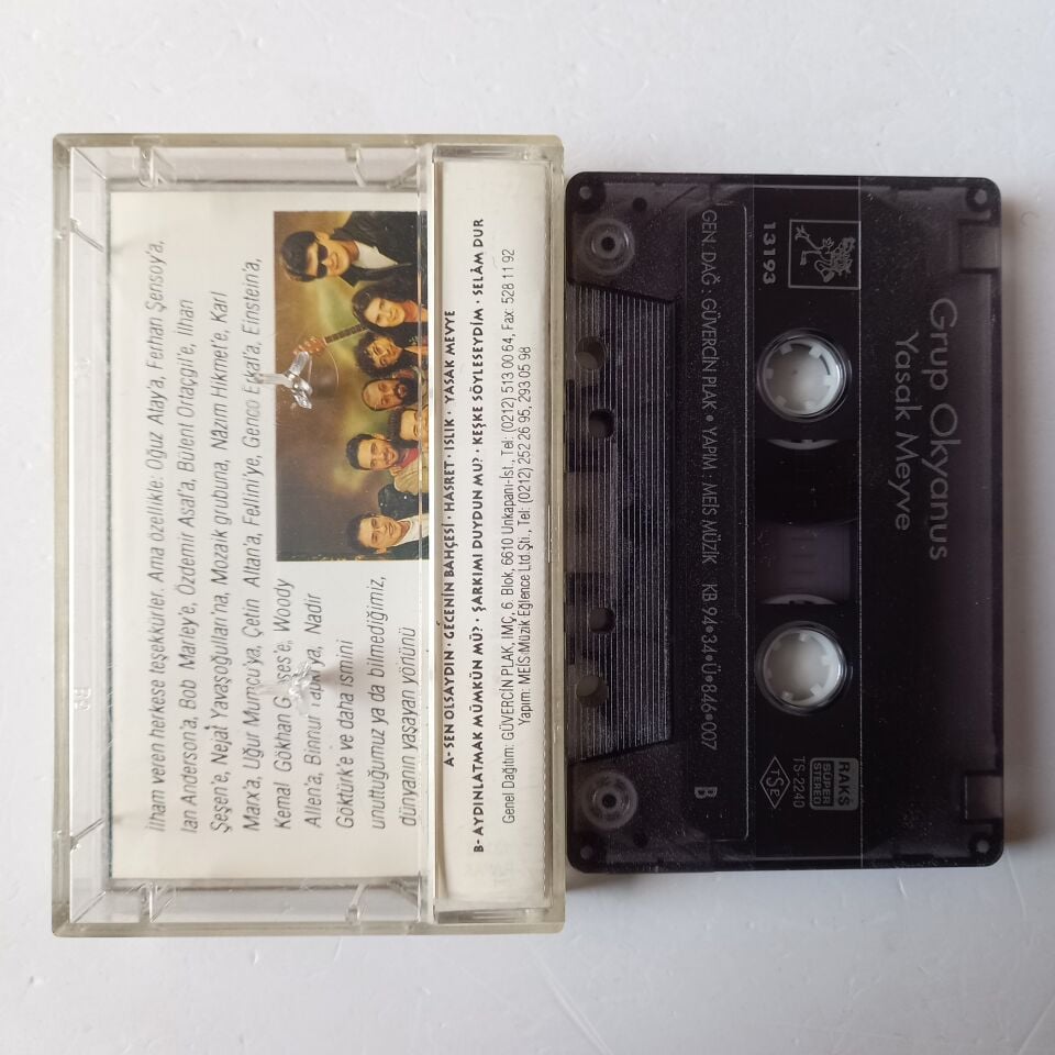 GRUP OKYANUS - YASAK MEYVE (1994) - KASET 2.EL