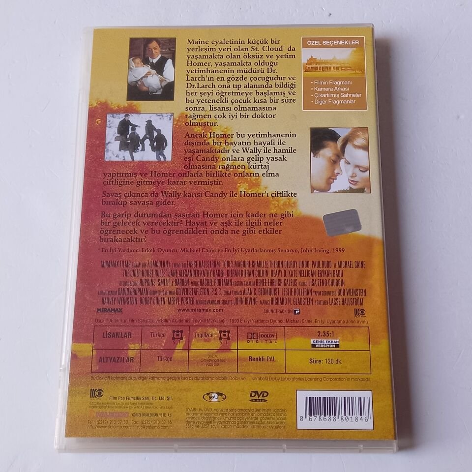 TANRININ ESERİ ŞEYTANIN PARÇASI - TOBEY MAGUIRE, CHARLIZE THERON, PAUL RUDD, MICHAEL CAINE - DVD 2.EL