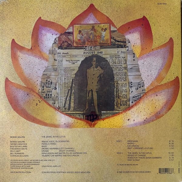 BENNIE MAUPIN - THE JEWEL IN THE LOTUS (1974) - LP ECM RECORDS LUMINESSENCE SERIES 2025 EDITION SIFIR PLAK
