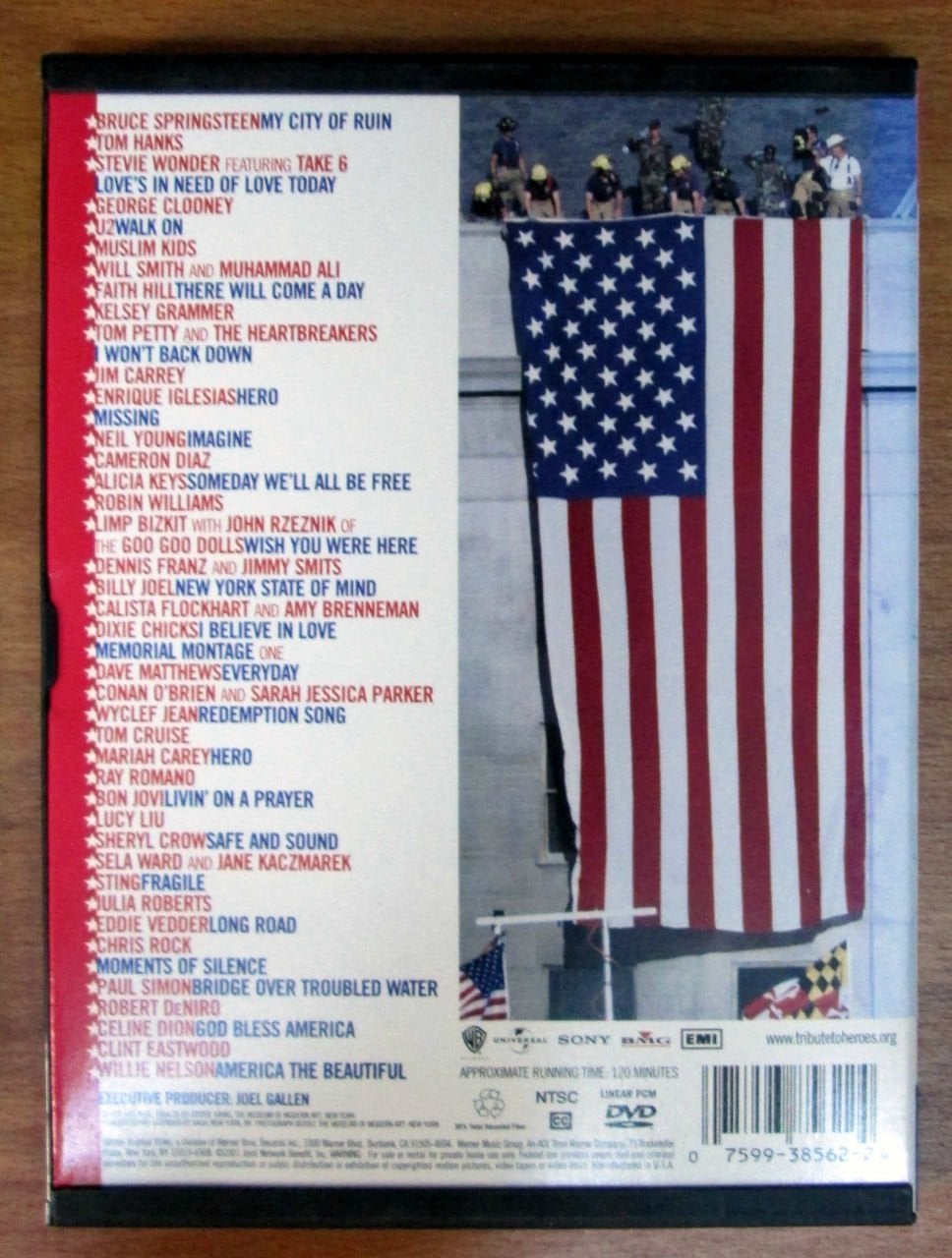 AMERICA A TRIBUTE TO HEROES - DVD 2.EL