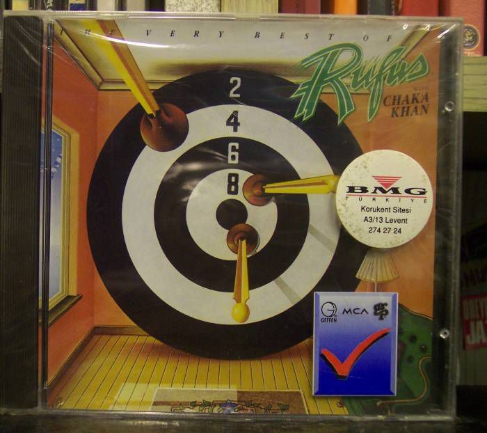 RUFUS WITH CHAKA KHAN - BEST OF CD SIFIR