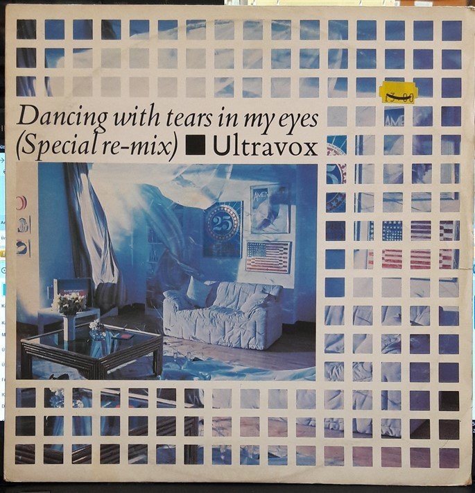ULTRAVOX - DANCING WITH TEARS IN MY EYES (1984) - 12'' MAXI SINGLE PLAK 2.EL