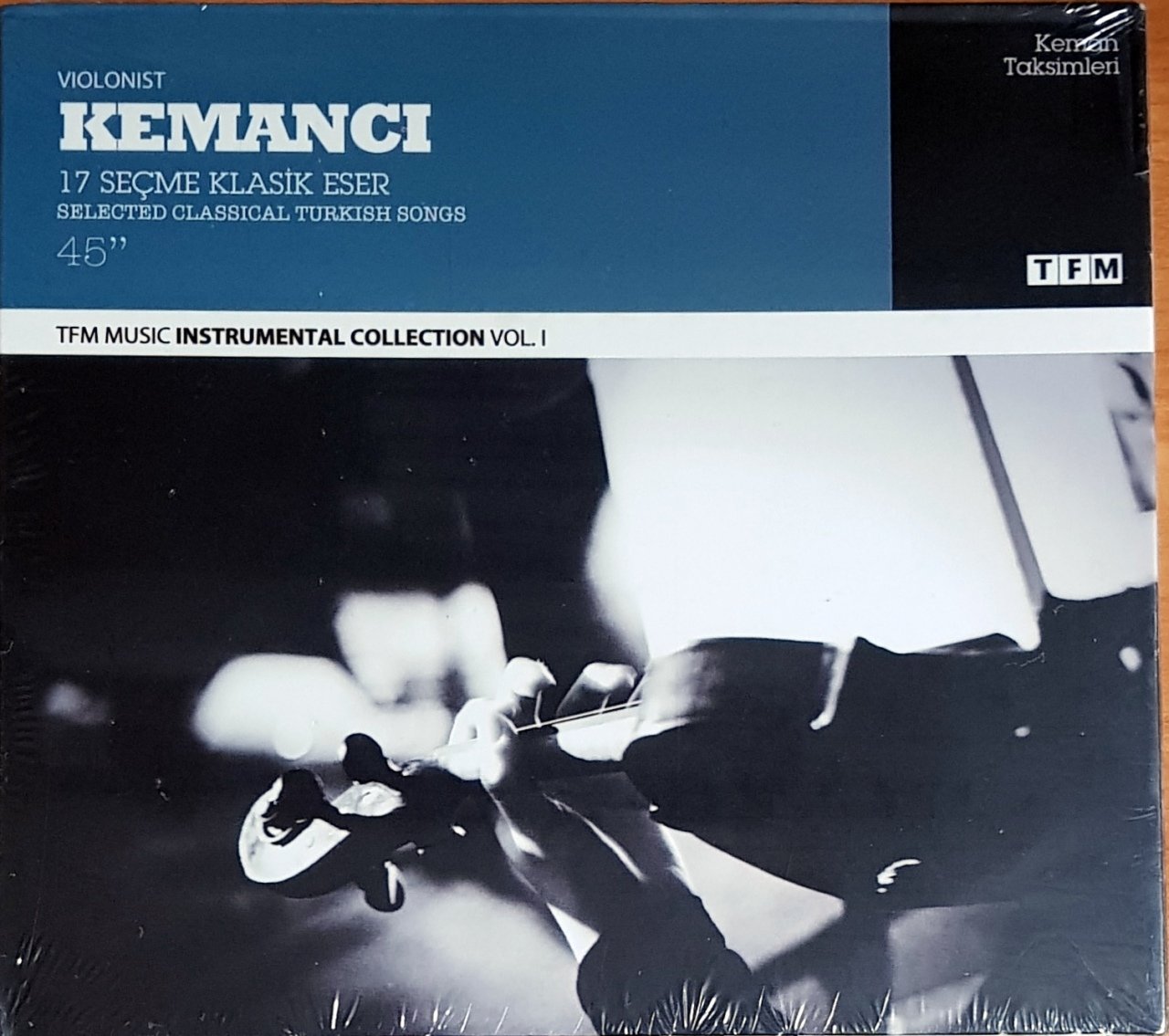 KEMANCI / 17 SEÇME KLASİK ESER / KEMAN TAKSİMLERİ / TFM CD SIFIR