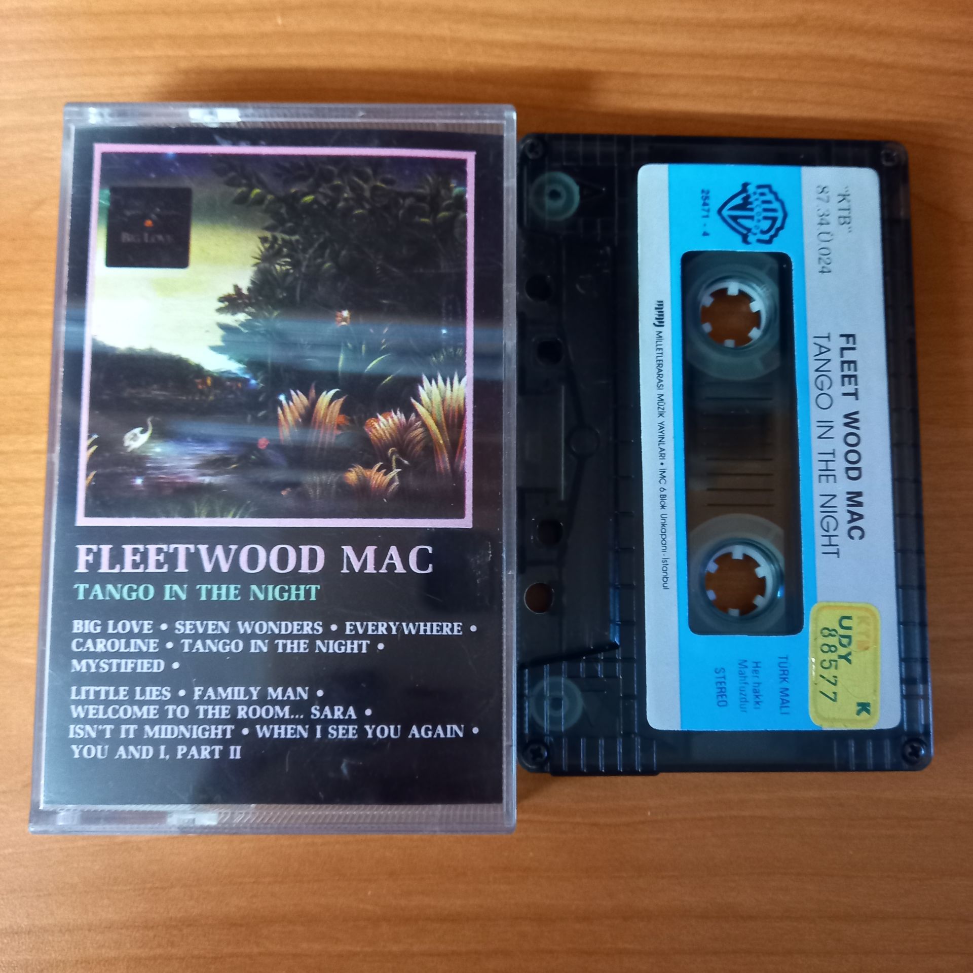 FLEETWOOD MAC - TANGO IN THE NIGHT (1987) - KASET 2.EL