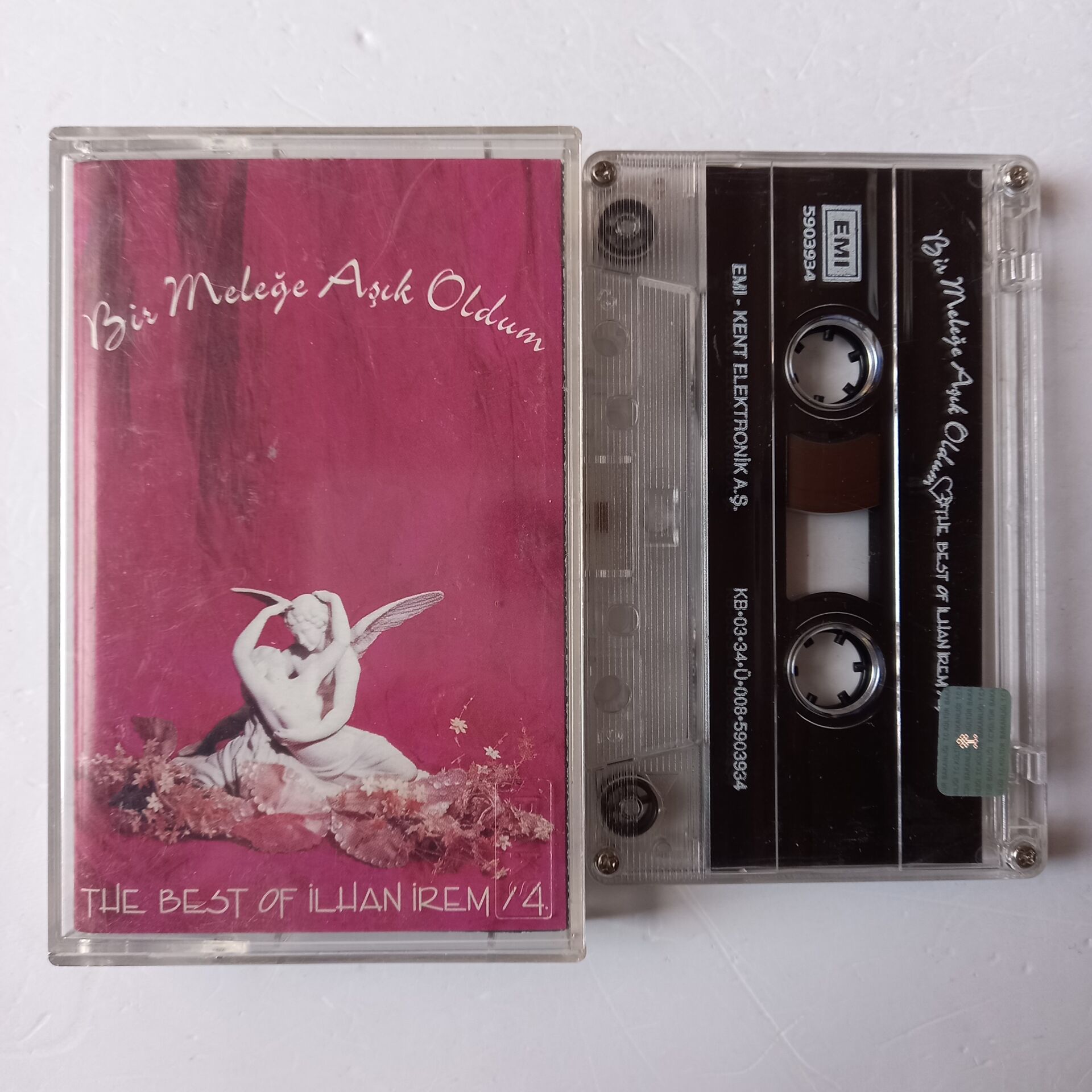 İLHAN İREM - BİR MELEĞE AŞIK OLDUM [THE BEST OF İLHAN İREM / 4] (2003) - KASET 2.EL