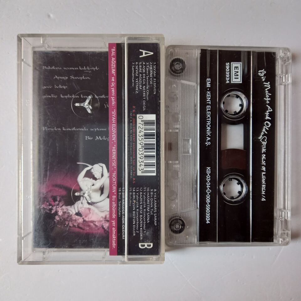 İLHAN İREM - BİR MELEĞE AŞIK OLDUM [THE BEST OF İLHAN İREM / 4] (2003) - KASET 2.EL