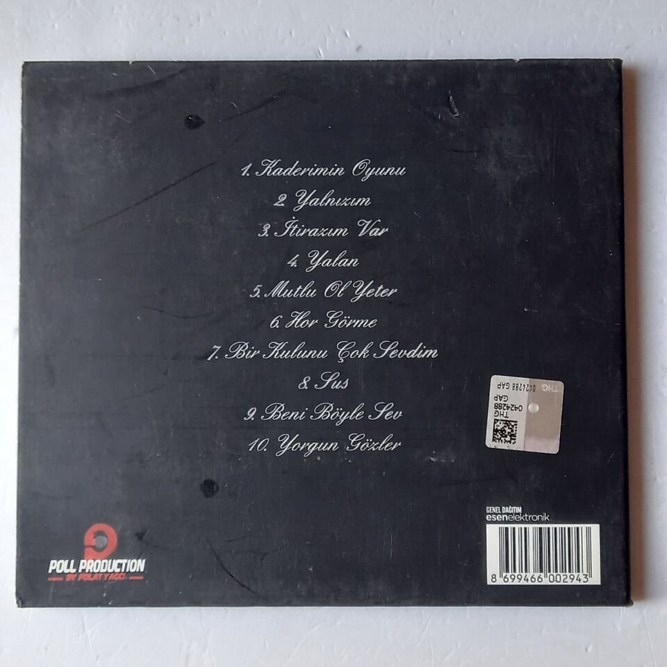 LEVENT YÜKSEL – HAYATIMA DOKUNAN ŞARKILAR (2017) - CD DIGIPAK 2.EL
